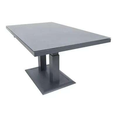 Loungetafel Buiten Tuin verstelbaar Mojito Ceramic Negro 140x85cm Lesli Living
