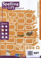 Spelling in de lift adaptief antwoorboekje niveau 1 t/m 8 (Paperback)