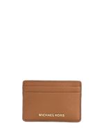 Michael Michael Kors porte-cartes en cuir grainé - Marron - thumbnail