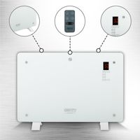 Camry Premium CR 7721 electrische verwarming Binnen Wit 1500 W Convector elektrisch verwarmingstoestel - thumbnail