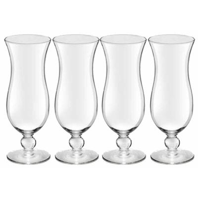 Royal Leerdam grote Cocktailglazen Hawaii - 4x stuks - glas - 440 ml - Pina Colada en meer