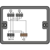 WAGO 899-631/309-000 Verdeeldoos 899 25 A Zwart 1 stuk(s)