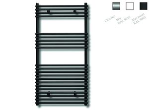 Sanicare design radiator Tube-On-Tube 120 x 60 cm. zwart