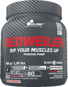 Olimp Redweiler Blueberry (480 g)