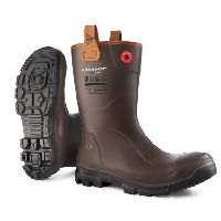 Dunlop LJ2HX42 Rigpro S5 | Bruin | Maat 39 - 8713197055112
