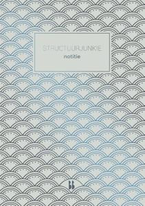 Structuurjunkie notitieboek (grijs) (Paperback)