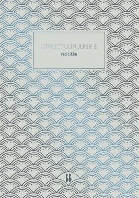 Structuurjunkie notitieboek (grijs) (Paperback)