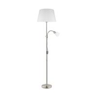 EGLO Conesa Vloerlamp - E27|E14 - 170 cm - Grijs|Wit