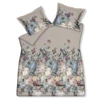 Dekbedovertrek Flowerbomb Cream Tan 200x220 Cm