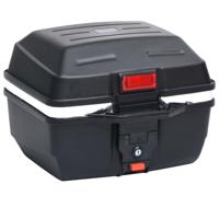 VidaXL Topkoffer voor motor 24 l voor 1 helm