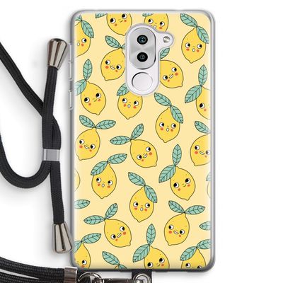 Citroenen: Honor 6X Transparant Hoesje met koord