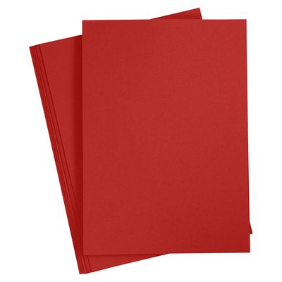 Creativ Company Gekleurd karton bordeaux a4, 20 vel