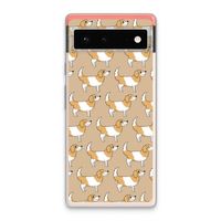 Doggy: Google Pixel 6 Transparant Hoesje Doggy: Google Pixel 6 Transparant Hoesje