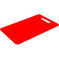 Excellent Houseware snijplank - rood - kunststof - 34 x 24 cm - Snijplanken - thumbnail