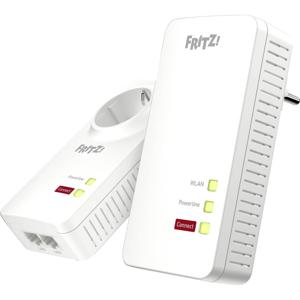 AVM FRITZ!Powerline 1260 WLAN Set Powerline WiFi netwerkkit 1200 MBit/s