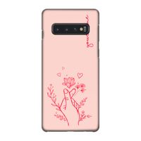 Giving Flowers: Samsung Galaxy S10 4G Volledig Geprint Hoesje