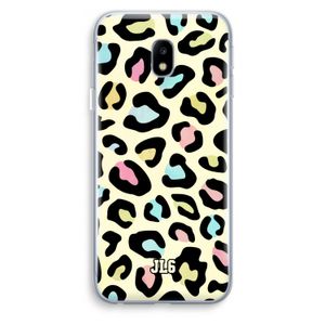 Leopard pattern: Samsung Galaxy J3 (2017) Transparant Hoesje
