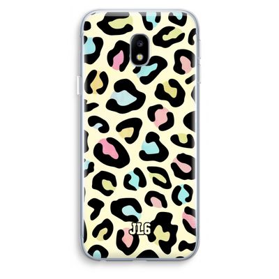 Leopard pattern: Samsung Galaxy J3 (2017) Transparant Hoesje
