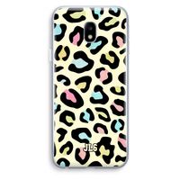 Leopard pattern: Samsung Galaxy J3 (2017) Transparant Hoesje