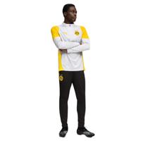 PUMA Borussia Dortmund Trainingspak 1/4-Zip 2025-2026 Zilver Geel PUMA Borussia Dortmund Trainingspak 1/4-Zip 2025-2026 Zilver Geel