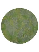 Louis de Poortere - Coral Meditation 9231 Tropical Green Rond - 240 rond Vloerkleed