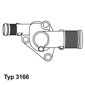 Wahler Thermostaat 3166.89D