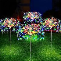 Solar vuurwerk lichten 90/120/150/200 leds outdoor diy zonne-verlichting tuin decoratieve verlichting waterdichte kerstverlichting gazon verlichting Lightinthebox