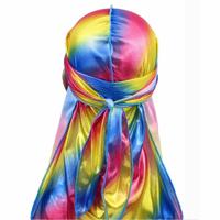 a-6 Laser zijde imitatie lange-tailed Pirate Hat Hip-hop Cape hoed Headkerchief