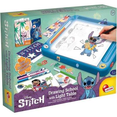 Tekenset - LISCIANIGIOCHI - STITCH - Lichttafel - Modellen, Markers