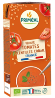 Primeal Soep tomaat rode linzen bio 330 Milliliter