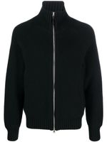 TOM FORD cardigan nervurée à fermeture zippée - Noir