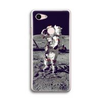 Spaceman: Google Pixel 3 Transparant Hoesje