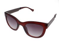 Kost zonnebril dames bruin met grijze lens (16 128) - thumbnail