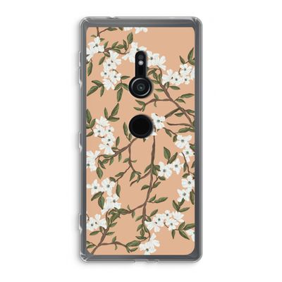 Blossoming spring: Sony Xperia XZ2 Transparant Hoesje