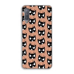 Kat: Samsung Galaxy A7 (2018) Transparant Hoesje