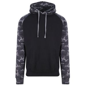 Just Hoods capuchon sweater camouflage/black voor heren 2XL (EU 56)  -