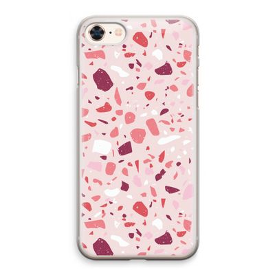 Terrazzo N°15: iPhone 8 Transparant Hoesje