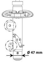 Schokdemper 3338054