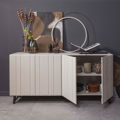 WOOOD Dressoir 'Miller' Grenenhout, 181cm