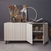 WOOOD Exclusive Dressoir Miller Grenenhout, 181cm - Beige - thumbnail