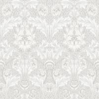 Dutch Wallcoverings Hidden Tr2 -Myrtle White/Grey - Wit/Grijs
