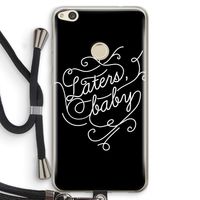 Laters, baby: Huawei Ascend P8 Lite (2017) Transparant Hoesje met koord