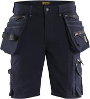 Blåkläder short 4-weg stretch x1900 19881644 | donker marineblauw/zwart | maat 44 - 7330509687635