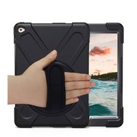 Casecentive Handstrap Hardcase met handvat iPad Mini 4 zwart - 8944688062023