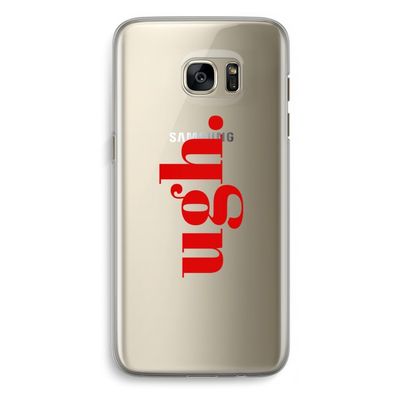 Ugh: Samsung Galaxy S7 Edge Transparant Hoesje