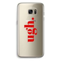 Ugh: Samsung Galaxy S7 Edge Transparant Hoesje
