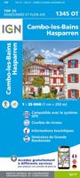 Wandelkaart - Topografische kaart 1345OT Cambo-les-Bains - Hasparren | IGN - Institut Géographique National - thumbnail
