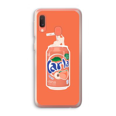 S(peach)less: Samsung Galaxy A20e Transparant Hoesje