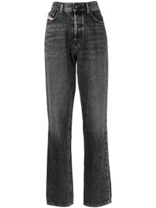 Diesel jean 1956 droit à coupe courte - Gris