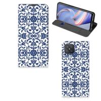 OPPO Reno4 Z 5G Smart Cover Flower Blue